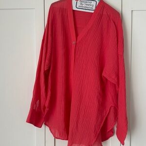 Monday Swimwear Barcelona Tunic Crinkle Linen